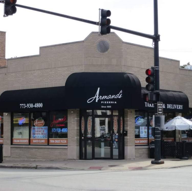 Armands Pizzeria | restaurant | 6694 N Northwest Hwy, Chicago, IL 60631, USA | 7739304800 OR +1 773-930-4800