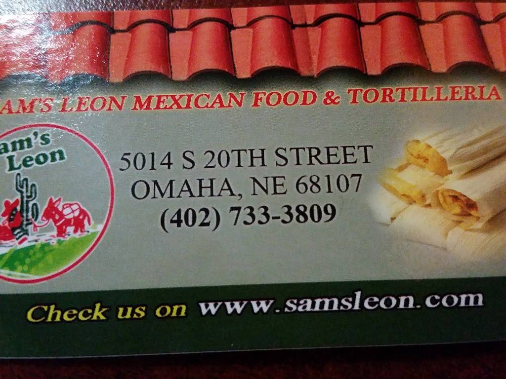 SamS-Leon Mexican Supplies | restaurant | 5014 S 20th St, Omaha, NE 68107, USA | 4027333809 OR +1 402-733-3809