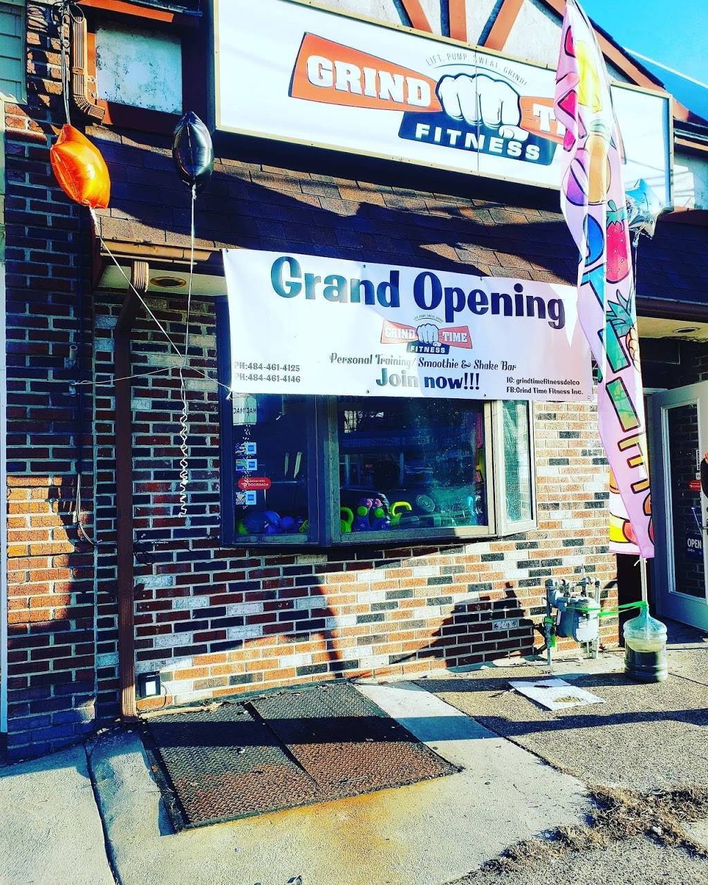 Grind Time Fitness Inc. | restaurant | 705 Burmont Rd, Drexel Hill, PA 19026, USA | 4844614125 OR +1 484-461-4125