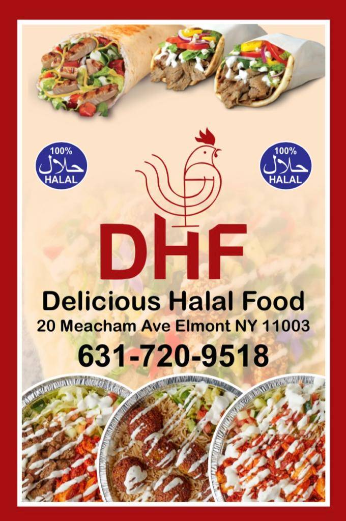 Delicious Halal Food Cart | restaurant | 20 Meacham Ave, Elmont, NY 11003, USA | 6317209518 OR +1 631-720-9518