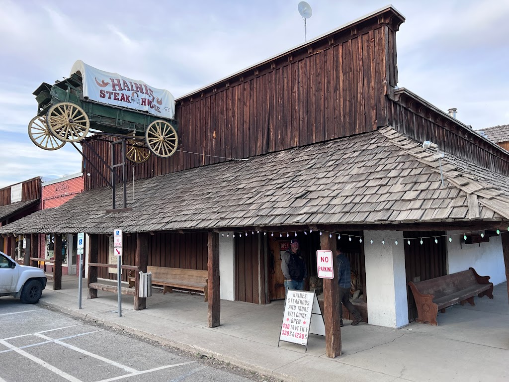 Haines Steak House | restaurant | 910 Front St, Haines, OR 97833, USA | 5418563639 OR +1 541-856-3639