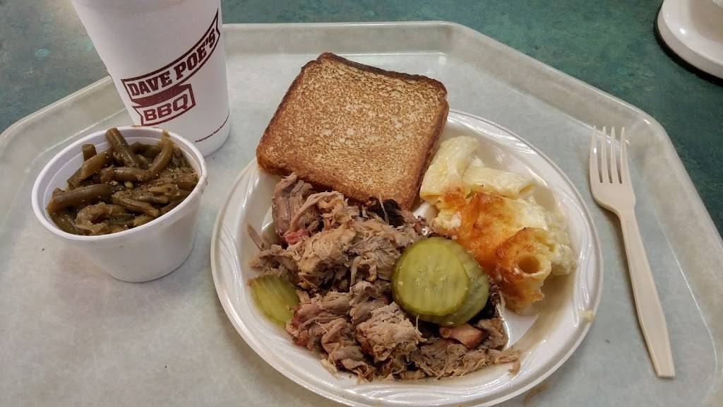 Dave Poes BBQ | restaurant | 660 Whitlock Ave SW, Marietta, GA 30064, USA | 7707922272 OR +1 770-792-2272