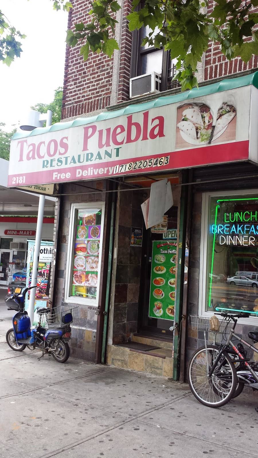 Tacos Puebla # 1 | restaurant | 2181 Grand Concourse, The Bronx, NY 10453, USA | 7182205463 OR +1 718-220-5463