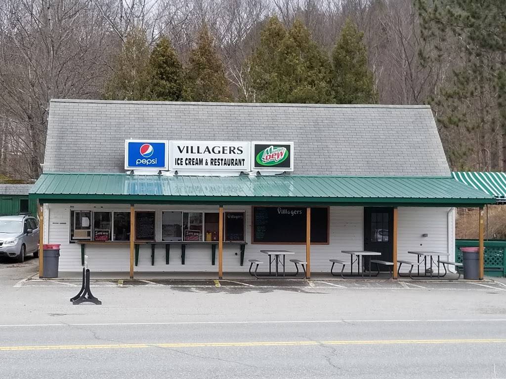 Villagers Ice Cream Restaurant | restaurant | 4261 VT-106, Perkinsville, VT 05151, USA | 8022635677 OR +1 802-263-5677