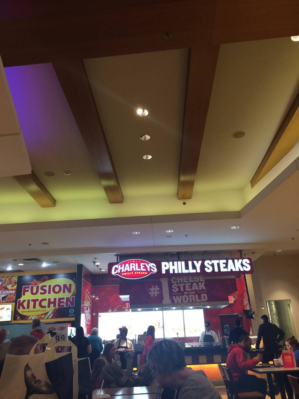 Charleys Philly Steaks | restaurant | 178 W County Ctr Ste FC-12, Des Peres, MO 63131, USA | 6363527245 OR +1 636-352-7245