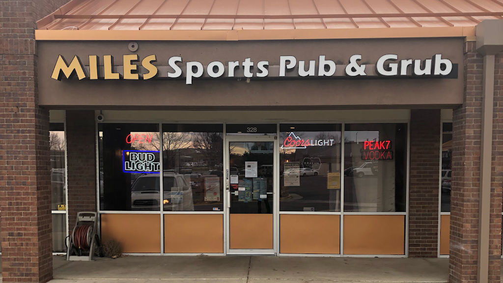 Miles Sports Pub & Grub | restaurant | 328 McCaslin Blvd, Louisville, CO 80027, USA | 7205423358 OR +1 720-542-3358