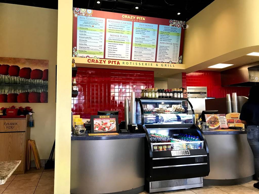 Crazy Pita Rotisserie & Grill | meal delivery | 6587 S Las Vegas Blvd #190, Las Vegas, NV 89119, USA | 7027783310 OR +1 702-778-3310