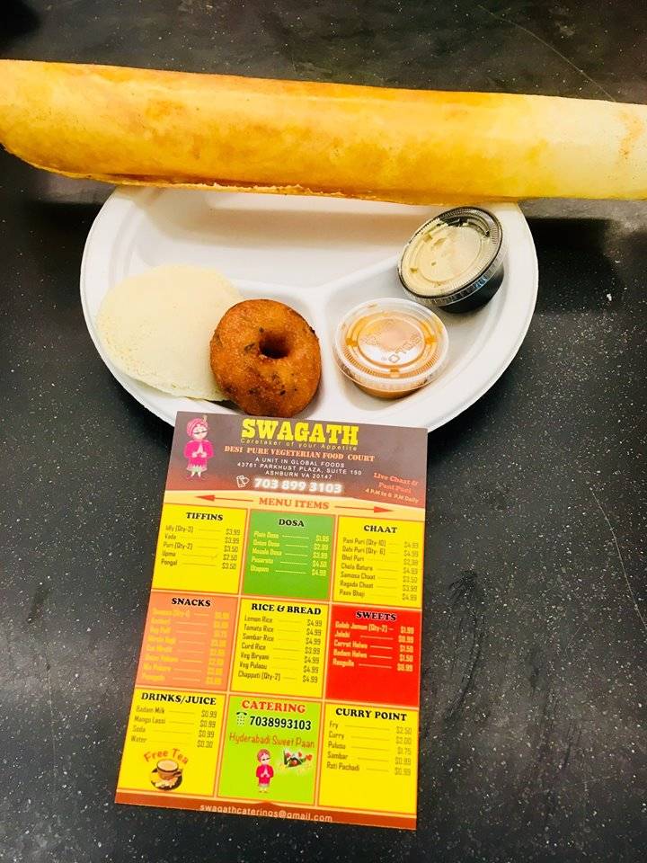 Bahar Swagath food court | restaurant | food court inside global foods, 43761 Parkhurst Plaza, Ashburn, VA 20147, USA | 7038993103 OR +1 703-899-3103