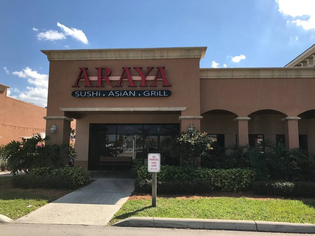 Araya Sushi Asian Grill | restaurant | 2650 Immokalee Rd, Naples, FL 34110, USA | 2395933344 OR +1 239-593-3344