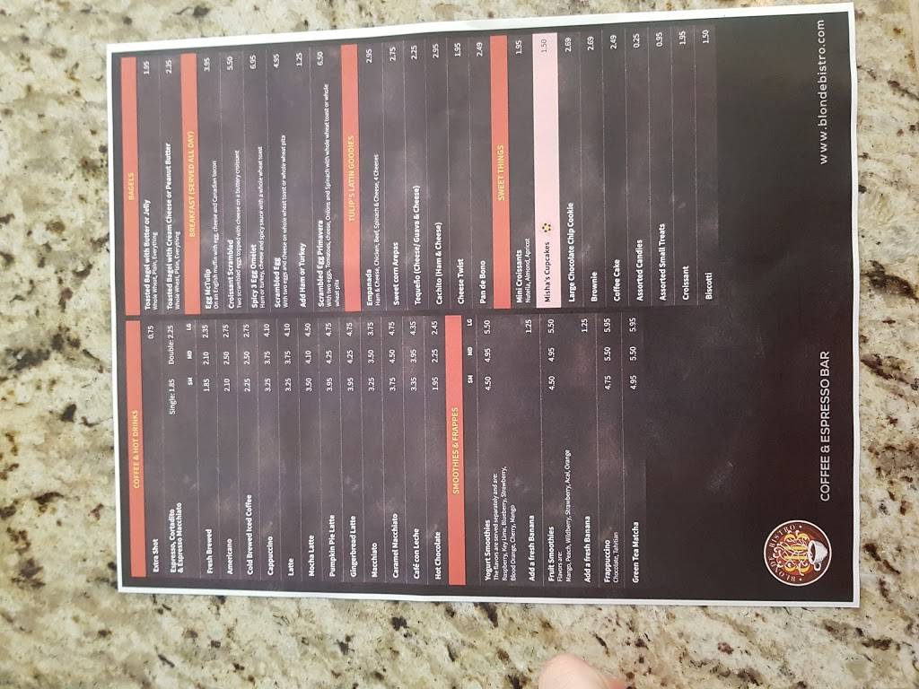 Blonde Bistro | restaurant | 2800-2898 Florida Ave, Miami, FL 33133, USA | 3054449899 OR +1 305-444-9899