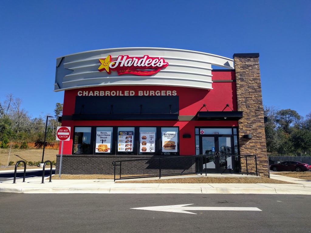 Hardees | restaurant | 1829 Capital Cir NE, Tallahassee, FL 32308, USA | 8509996625 OR +1 850-999-6625