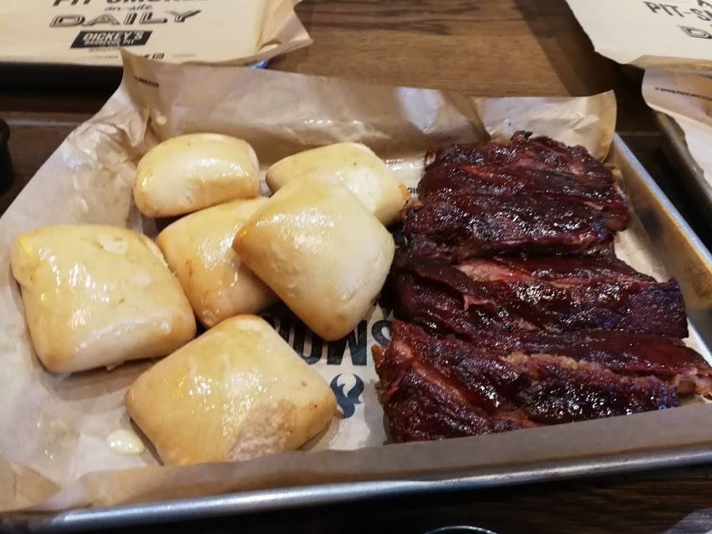 Dickeys Barbecue Pit | restaurant | 1102 Parkside Main St, Cary, NC 27519, USA | 9193420212 OR +1 919-342-0212