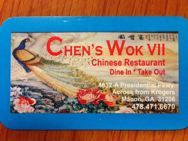 Chens Wok VII | meal takeaway | 4632 Presidential Pkwy, Macon, GA 31206, USA | 4784716670 OR +1 478-471-6670