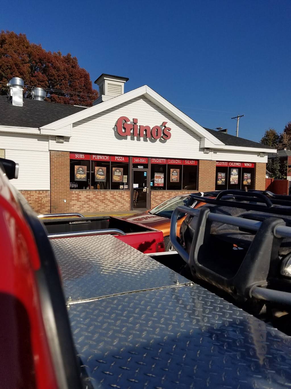 Ginos Pizza & Spaghetti House | meal delivery | 1500 Washington St E, Charleston, WV 25311, USA | 3043460561 OR +1 304-346-0561