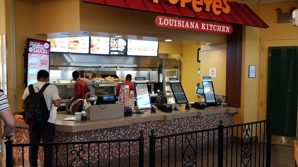 Popeyes Louisiana Kitchen | restaurant | McNamara Terminal, between Gates A60 and A64, Worldgateway Pl, Detroit, MI 48242, USA | 7342476887 OR +1 734-247-6887