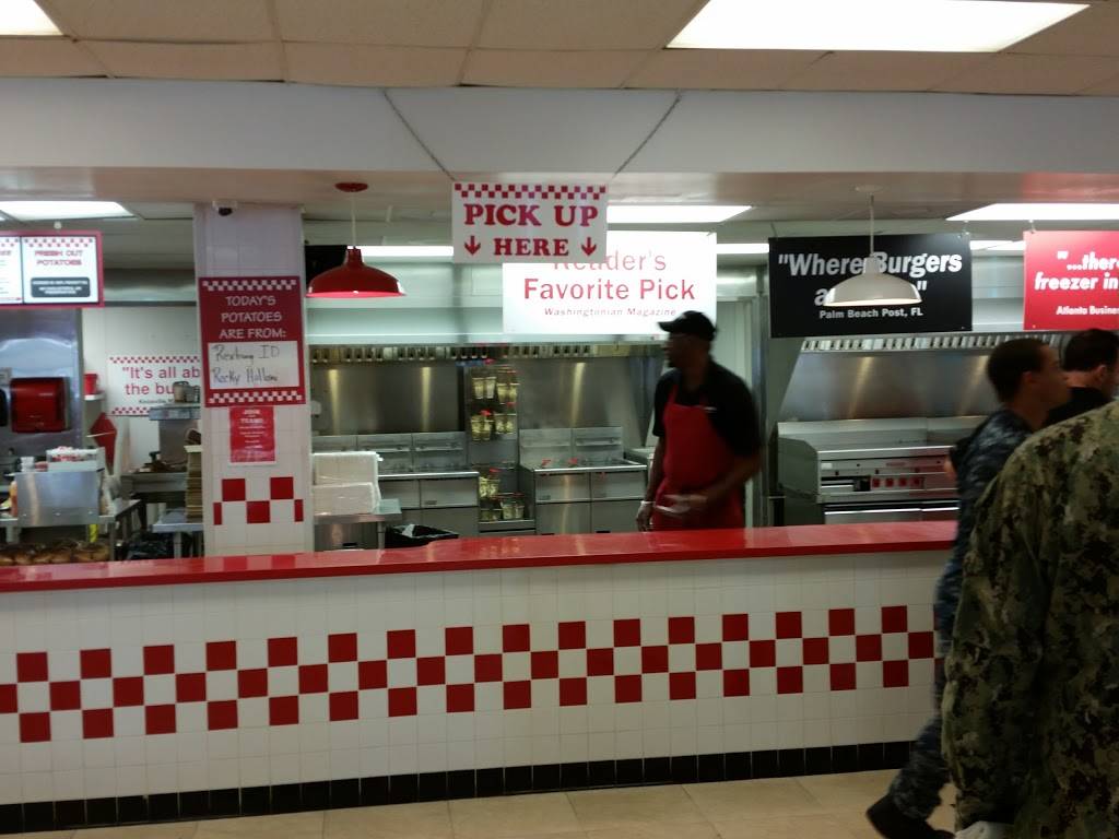 Five Guys | meal takeaway | 1731 Gilbert St, Norfolk, VA 23511, USA | 7574890340 OR +1 757-489-0340