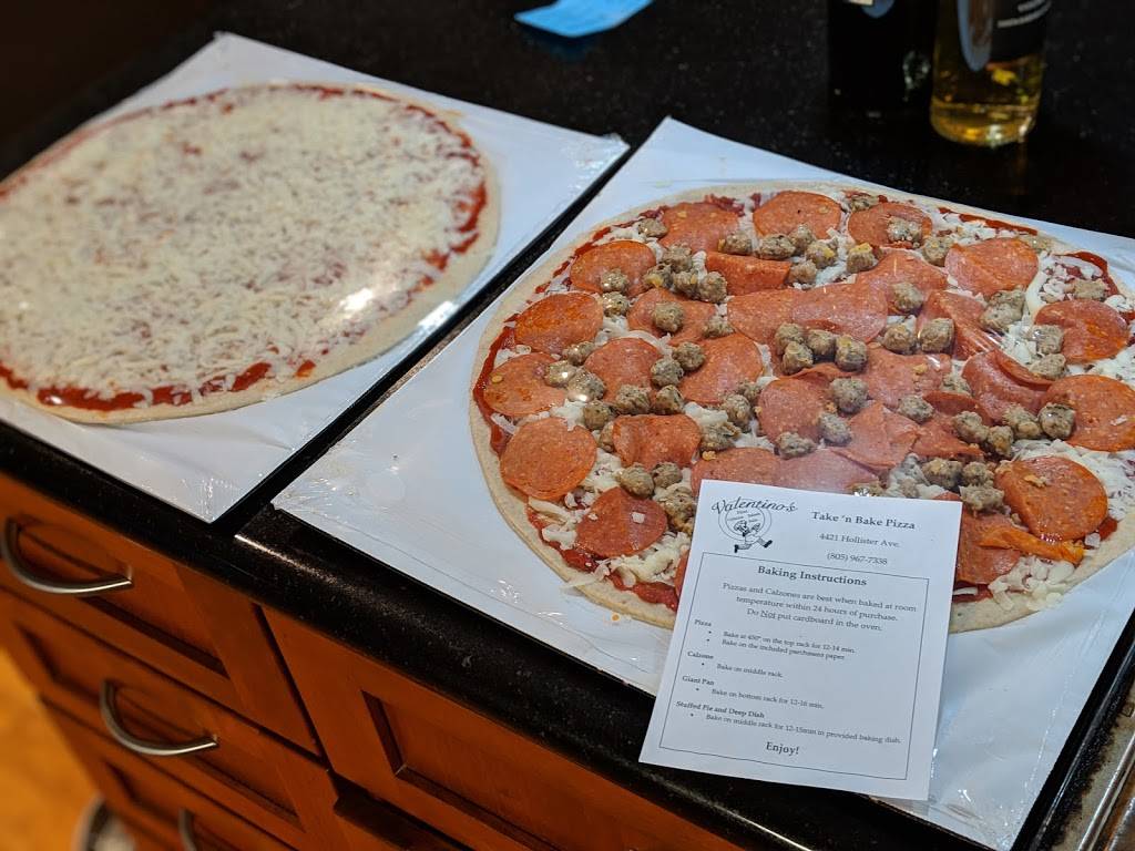 Valentinos Take n Bake Pizza | meal takeaway | 4421 Hollister Ave, Santa Barbara, CA 93110, USA | 8059677338 OR +1 805-967-7338