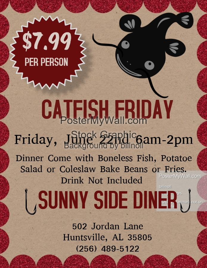 Sunny Side Diner | restaurant | 502 Jordan Ln NW, Huntsville, AL 35805, USA | 2564895122 OR +1 256-489-5122