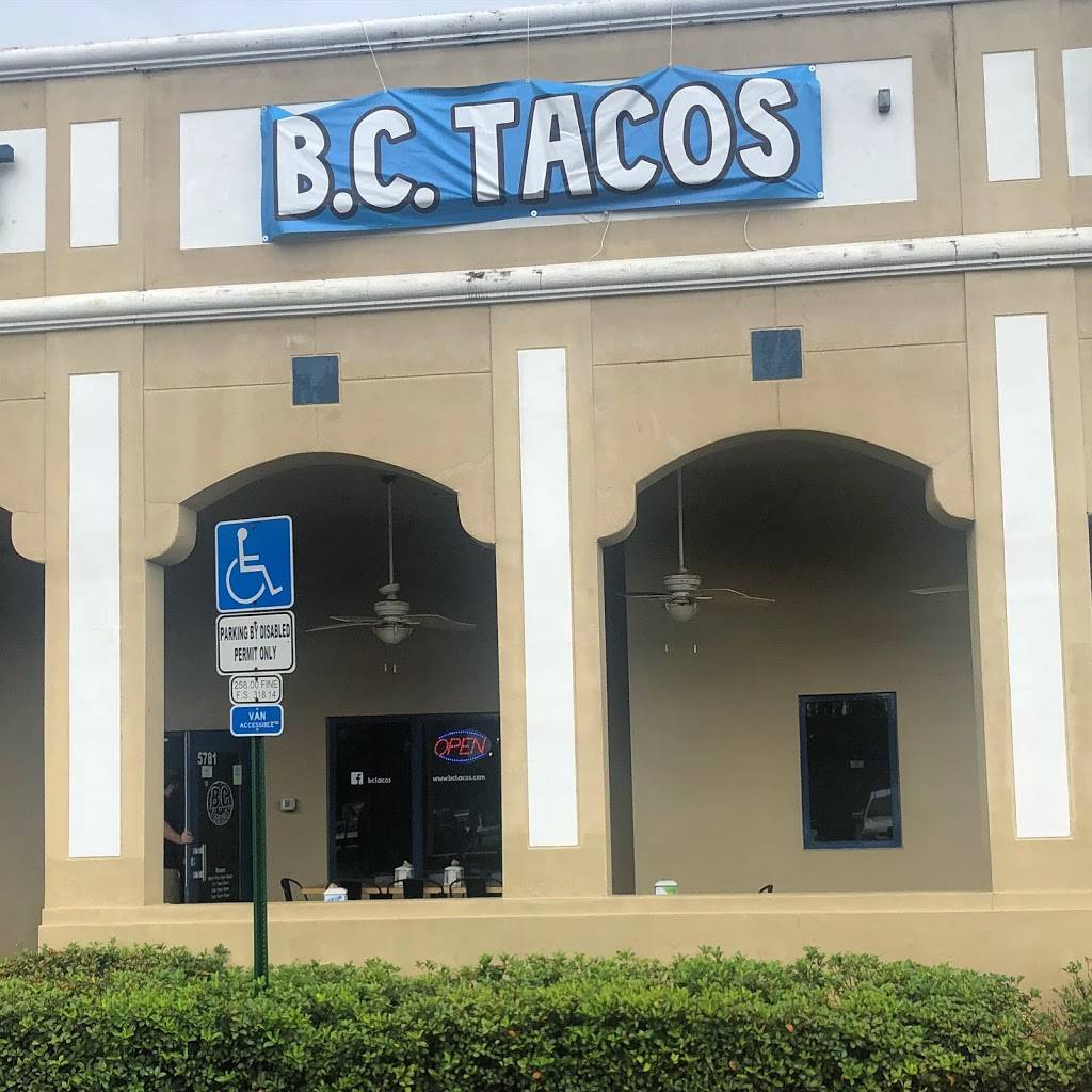 BC Tacos | restaurant | 5781 Coral Ridge Dr, Coral Springs, FL 33076, USA | 9549065407 OR +1 954-906-5407