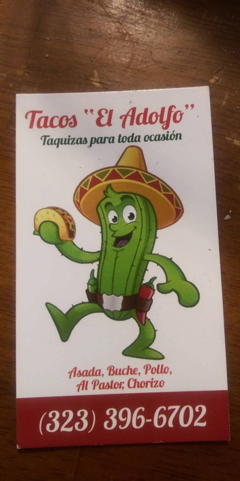 TACOS El ADOLFO | restaurant | 16477 D St, Victorville, CA 92395, USA | 3233966702 OR +1 323-396-6702