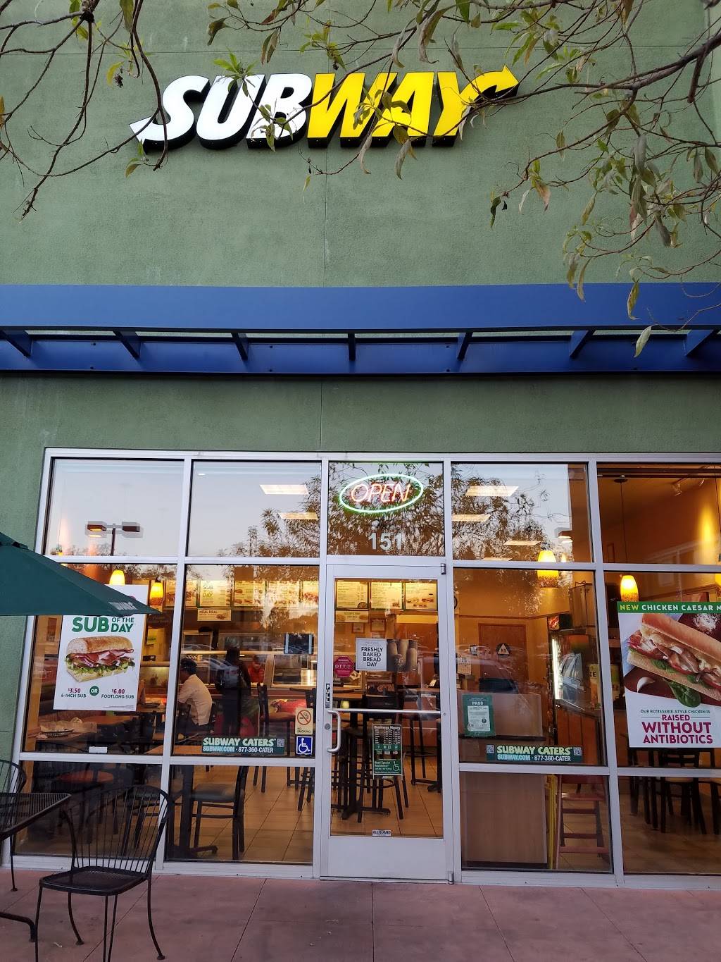 Subway Restaurants | restaurant | 1535 Landess Ave #151, Milpitas, CA 95035, USA | 4085869522 OR +1 408-586-9522