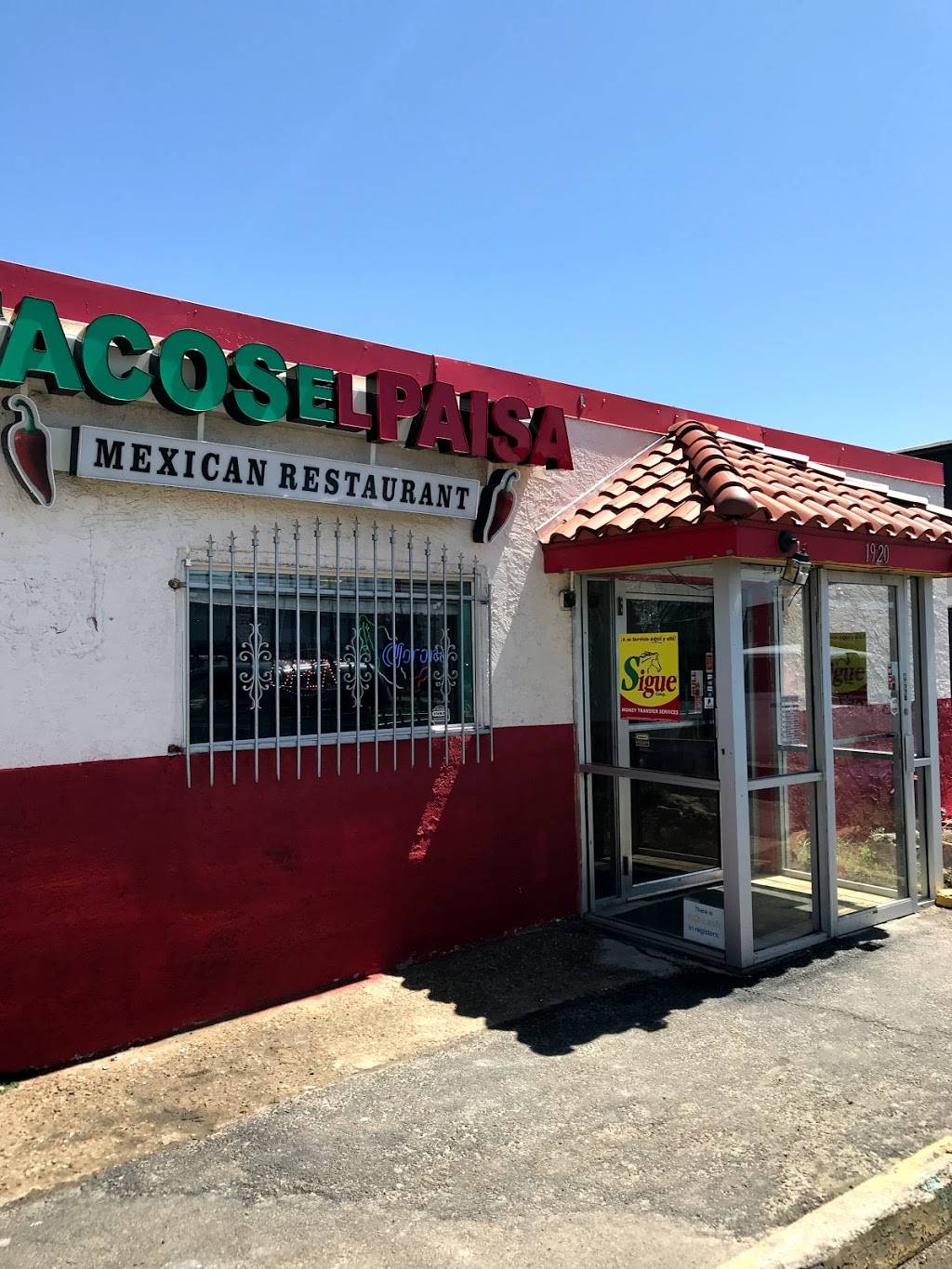 Tacos El Paisa | restaurant | 1920 Federal Blvd, Denver, CO 80204, USA | 7203284414 OR +1 720-328-4414