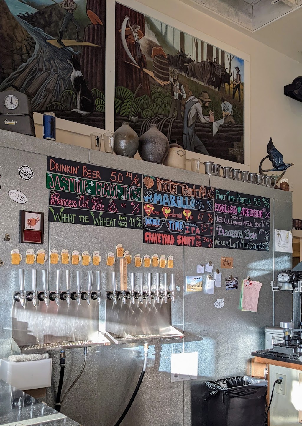 Overtime Brewing | restaurant | 190 E Elm St, Fort Bragg, CA 95437, USA | 7079623040 OR +1 707-962-3040