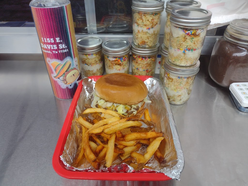 Tacos 105 | restaurant | 1155 E Davis St, Conroe, TX 77301, USA | 9363209088 OR +1 936-320-9088