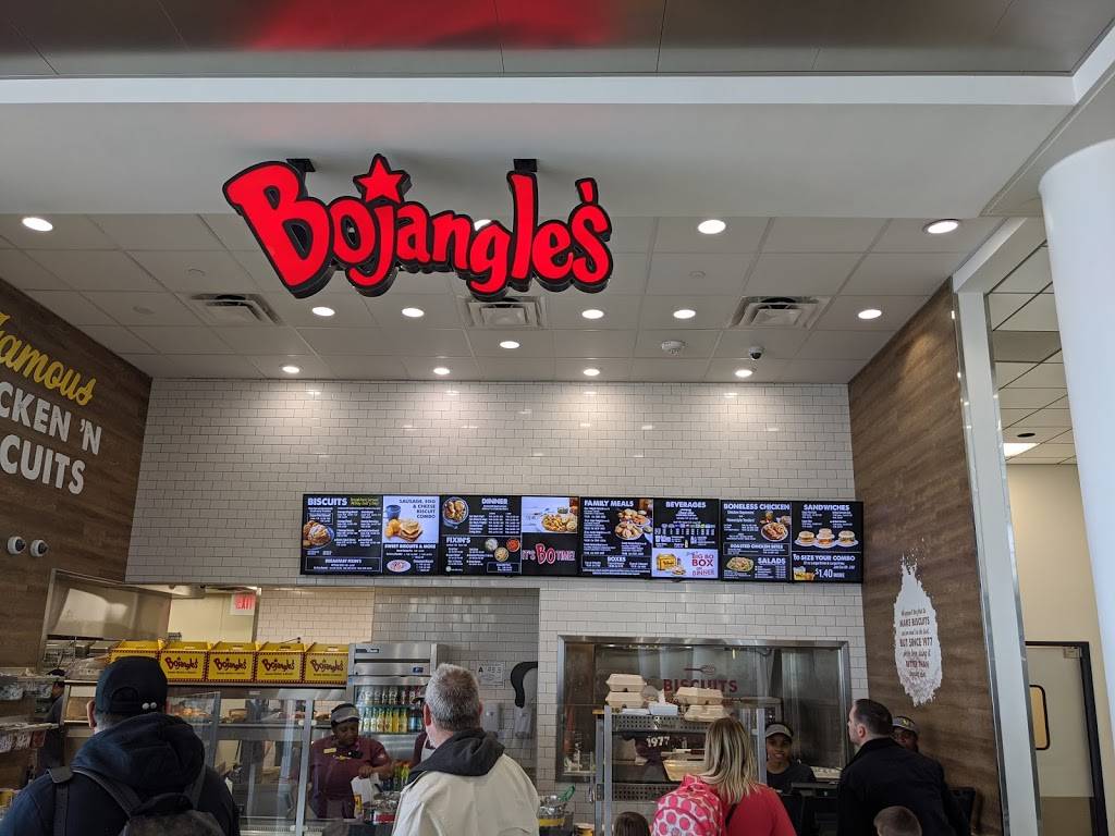 Bojangles | restaurant | 5501 Josh Birmingham Pkwy Concourse D/E, Charlotte, NC 28208, USA | 9808197423 OR +1 980-819-7423