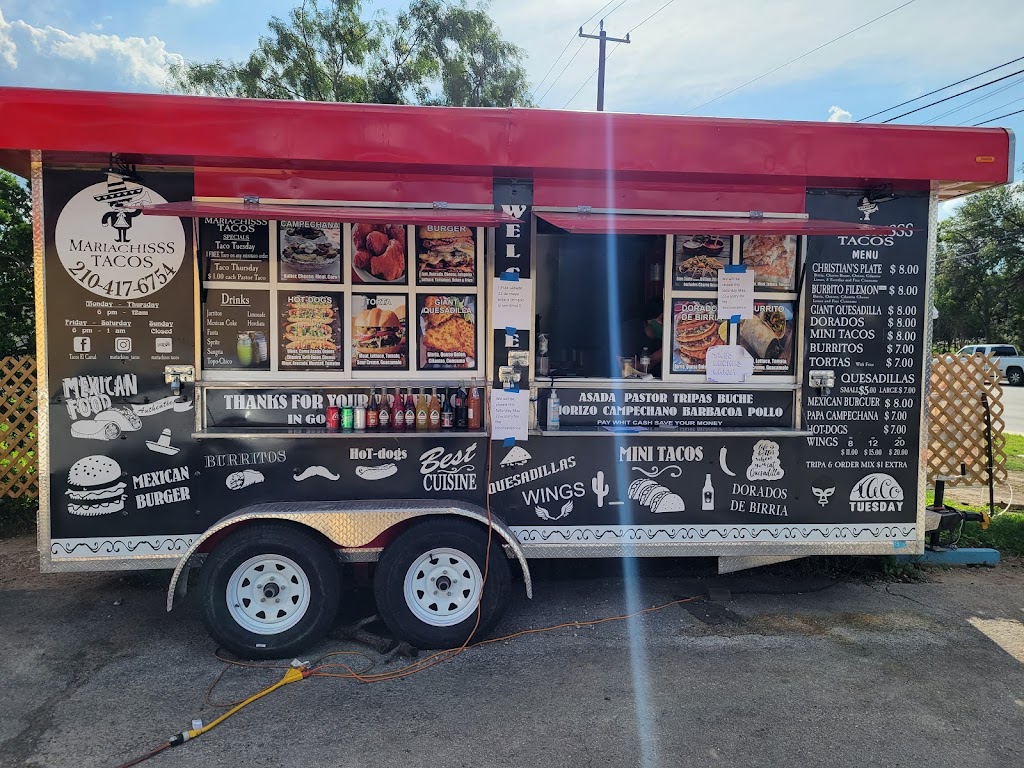 Mariachisss Tacos | restaurant | 11922 Potranco Rd, San Antonio, TX 78253, USA | 2104176754 OR +1 210-417-6754