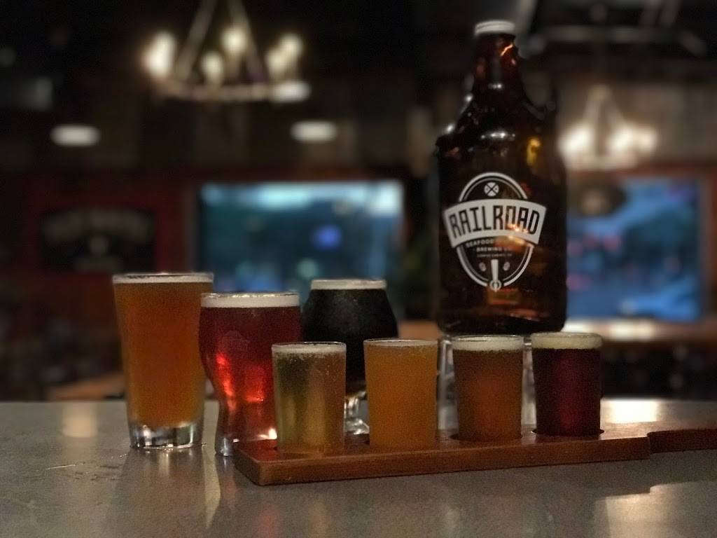 Railroad Brewing Co | restaurant | 1214 N Chaparral St, Corpus Christi, TX 78401, USA | 3618836200 OR +1 361-883-6200