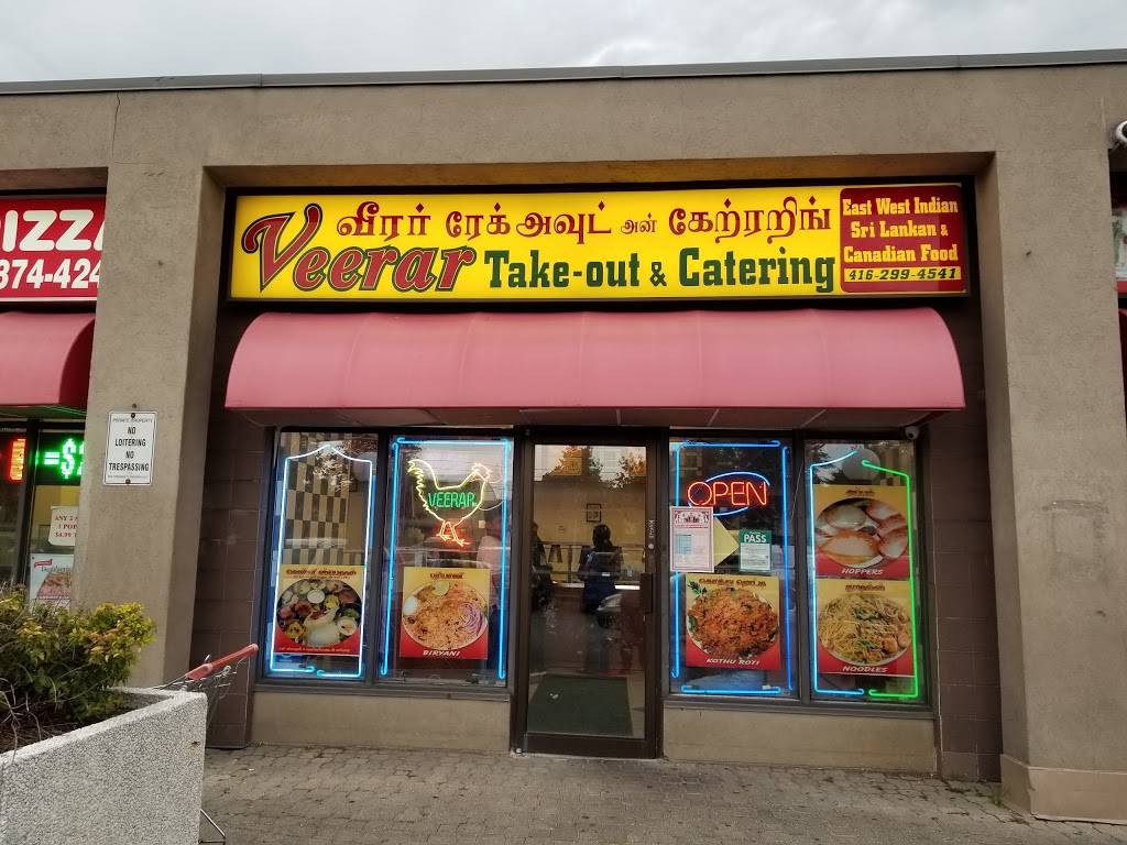 Veerar Takeout & Catering | restaurant | 5790 Sheppard Ave E, Scarborough, ON M1B 5J6, Canada | 4162994541 OR +1 416-299-4541