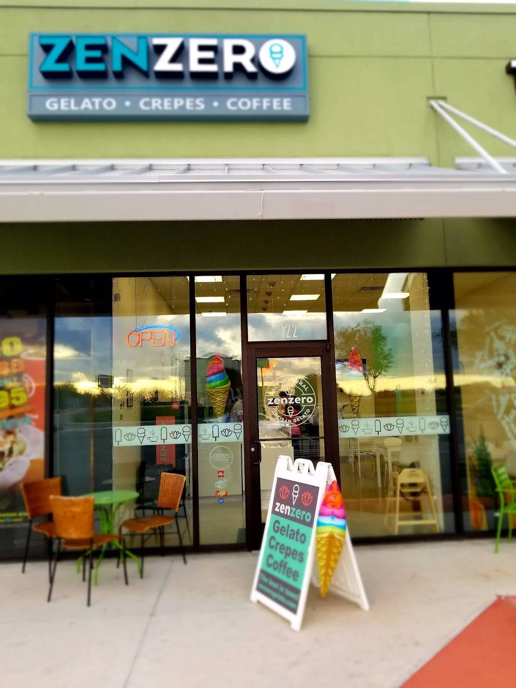 Zenzero Artisan Gelato (Gourmet Italian ice cream) | cafe | 244 FM306 #122, New Braunfels, TX 78130, USA | 8304998344 OR +1 830-499-8344