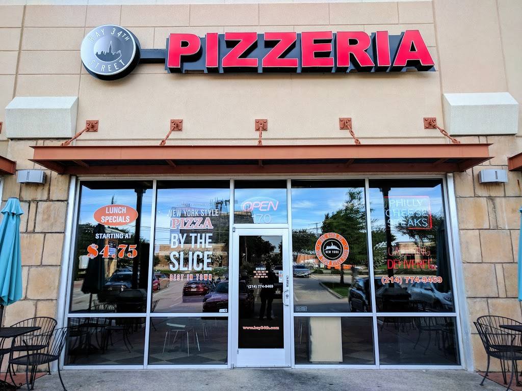 Bay34th Street Pizzeria | meal delivery | 13605 Midway Rd #170, Farmers Branch, TX 75244, USA | 2147749469 OR +1 214-774-9469