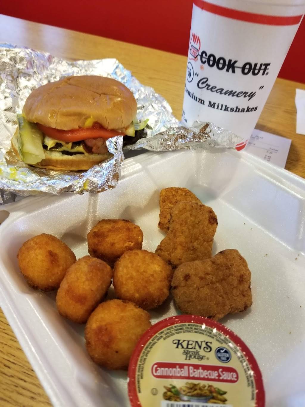 Cook Out | restaurant | 2007 S Irby St, Florence, SC 29505, USA | 8436623940 OR +1 843-662-3940