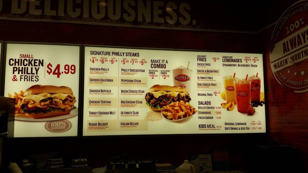 Charleys Philly Steaks | restaurant | 6501 Grape Rd Ste 578, Mishawaka, IN 46545, USA | 5742438081 OR +1 574-243-8081