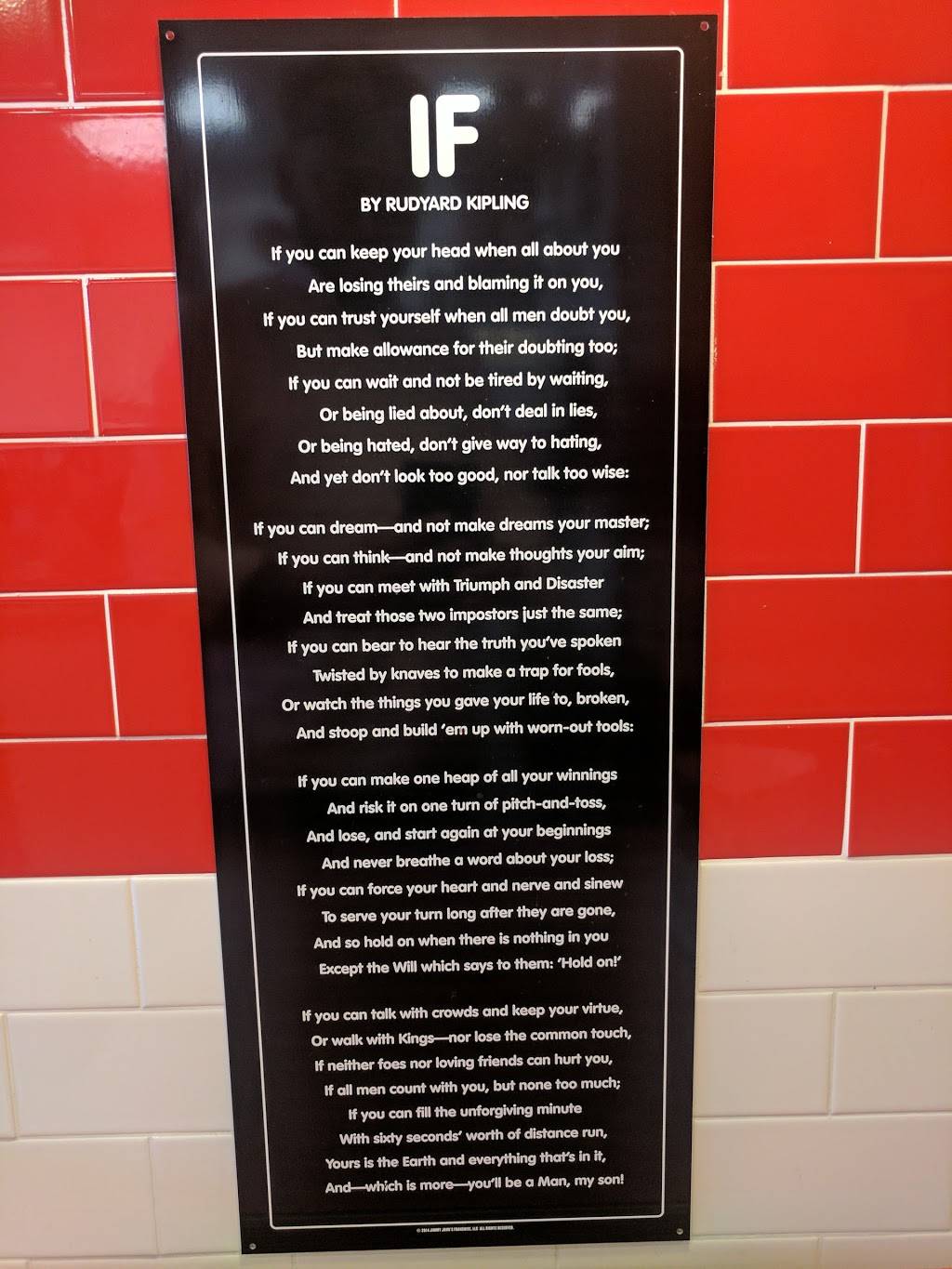 Jimmy Johns | meal delivery | 6624 Irvine Center Dr, Irvine, CA 92618, USA | 9494500665 OR +1 949-450-0665