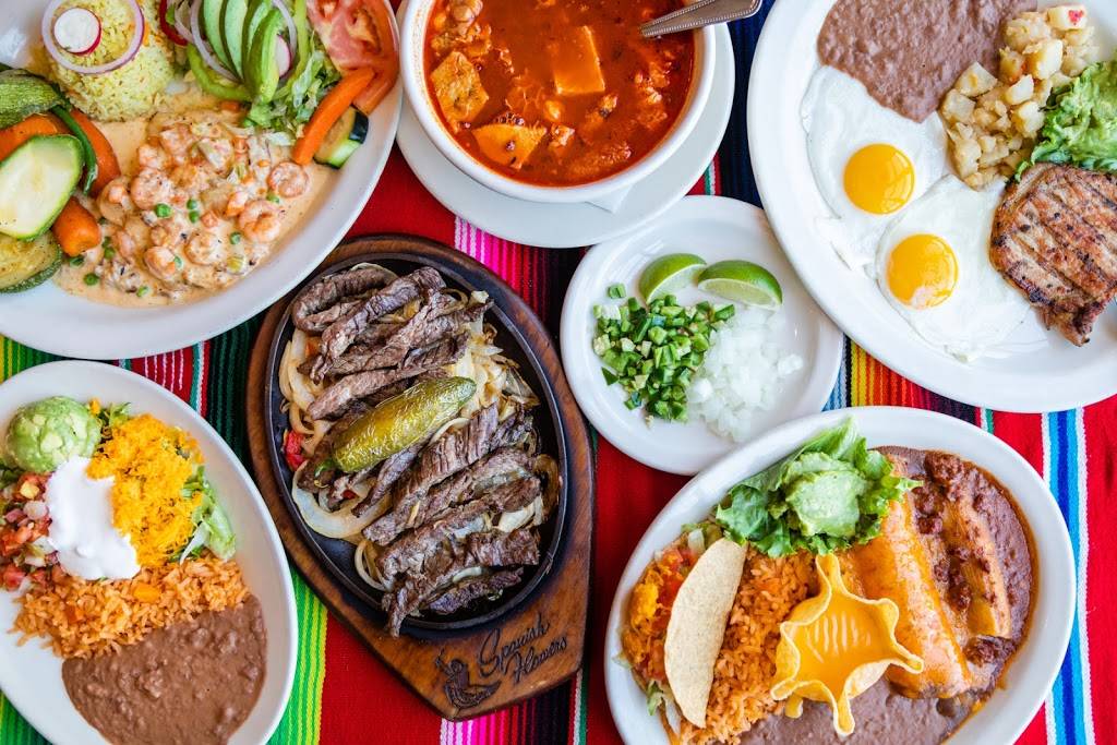 Spanish Flowers Mexican Restaurant | restaurant | 4701 N Main St, Houston, TX 77009, USA | 7138691706 OR +1 713-869-1706