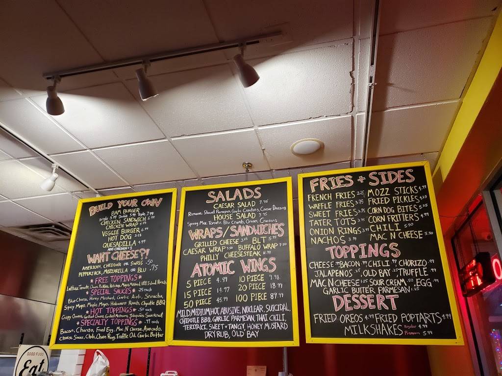 Bam! Burger | restaurant | 10095 Main Rd, Mattituck, NY 11952, USA | 6313155555 OR +1 631-315-5555