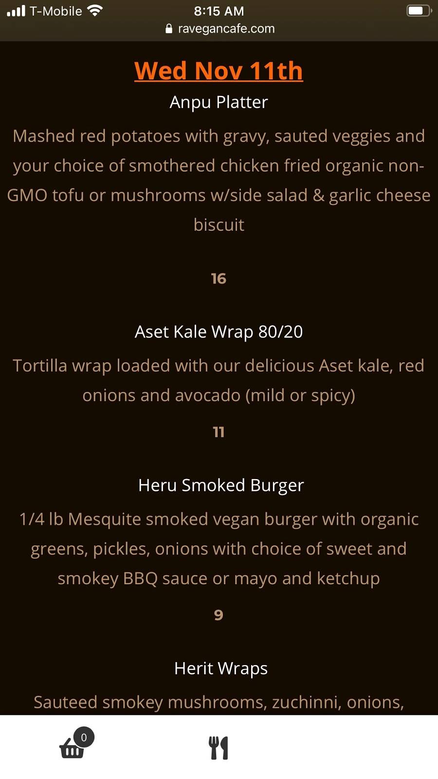 RA Vegan Cafe | restaurant | 3815 Live Oak St, Houston, TX 77004, USA | 8327816527 OR +1 832-781-6527