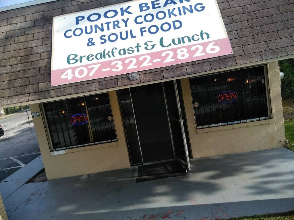 Pook Bear Country Cooking | restaurant | 1926 W 13th St, Sanford, FL 32771, USA | 4073222826 OR +1 407-322-2826