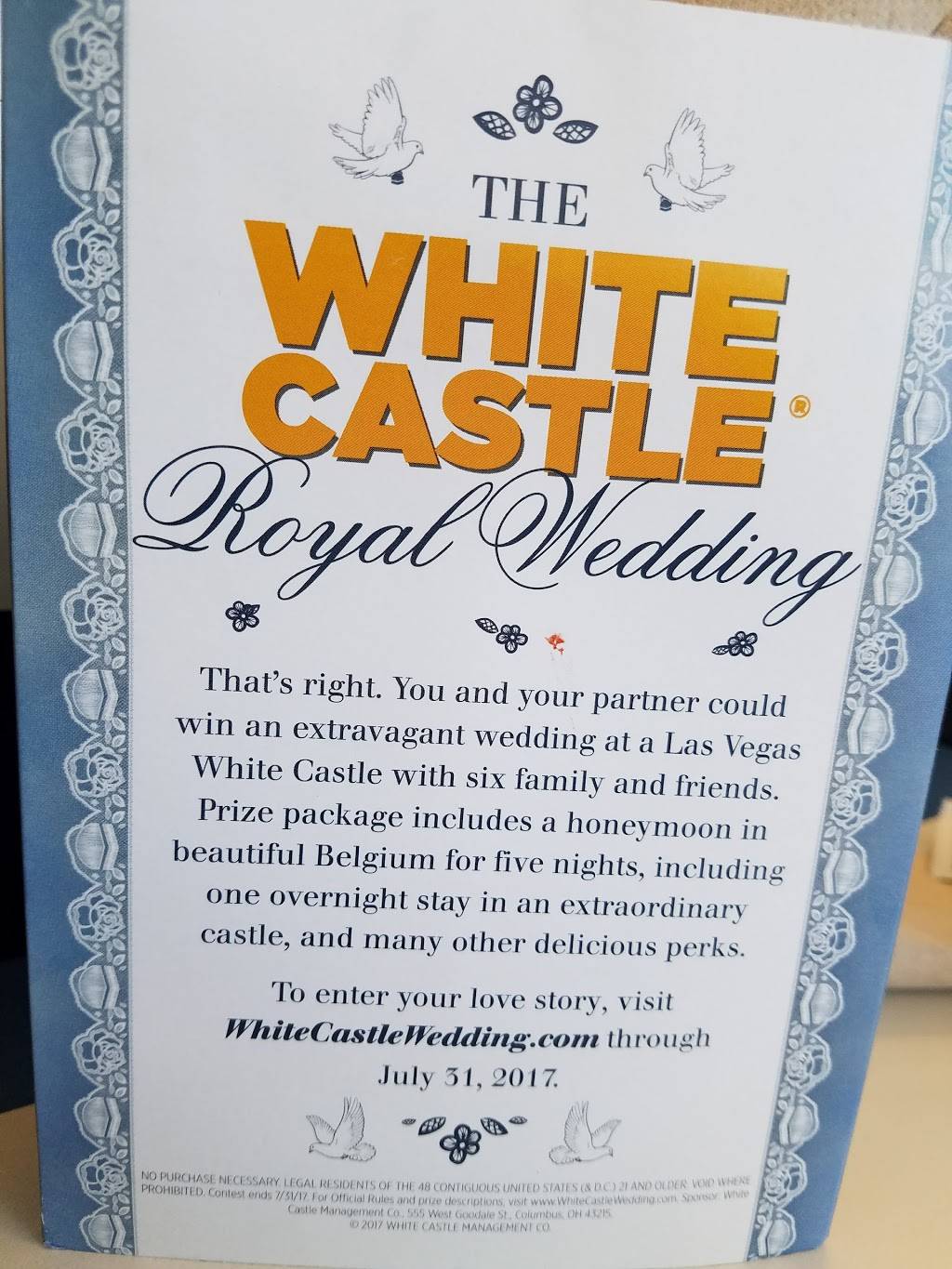 White Castle | restaurant | 7741 Zane Ave N, Brooklyn Park, MN 55443, USA | 7635604240 OR +1 763-560-4240