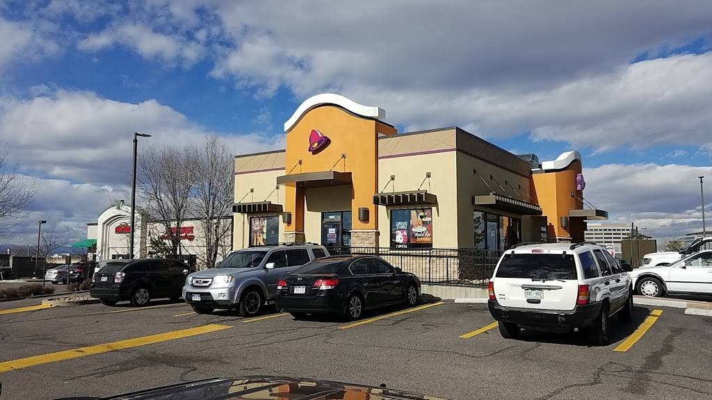 Taco Bell | meal takeaway | 8695 E Arapahoe Rd, Greenwood Village, CO 80112, USA | 3032209240 OR +1 303-220-9240
