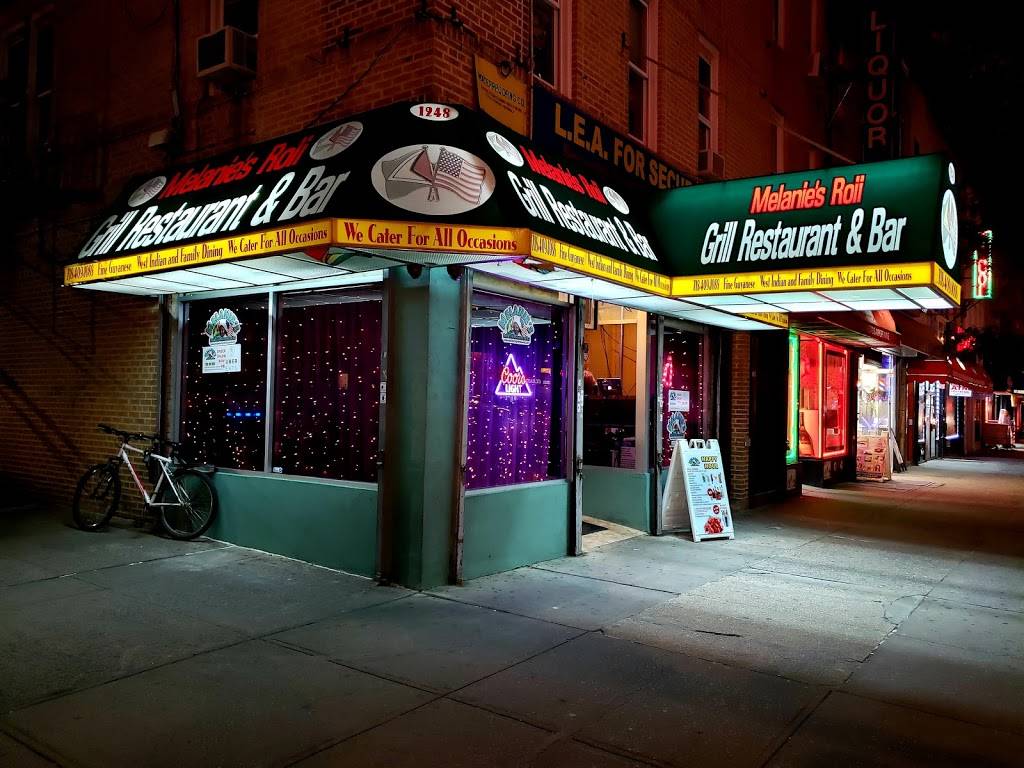 Melanies Roti | restaurant | 1248 Castle Hill Ave, Bronx, NY 10462, USA | 7184091088 OR +1 718-409-1088