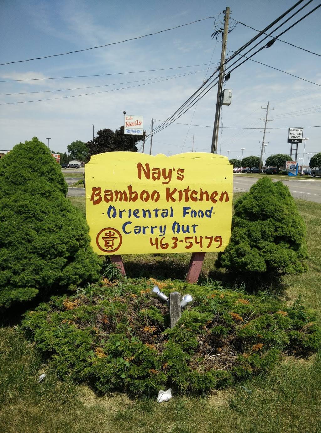 Nays Bamboo Kitchen | restaurant | 7421 N Alger Rd, Alma, MI 48801, USA | 9894635479 OR +1 989-463-5479