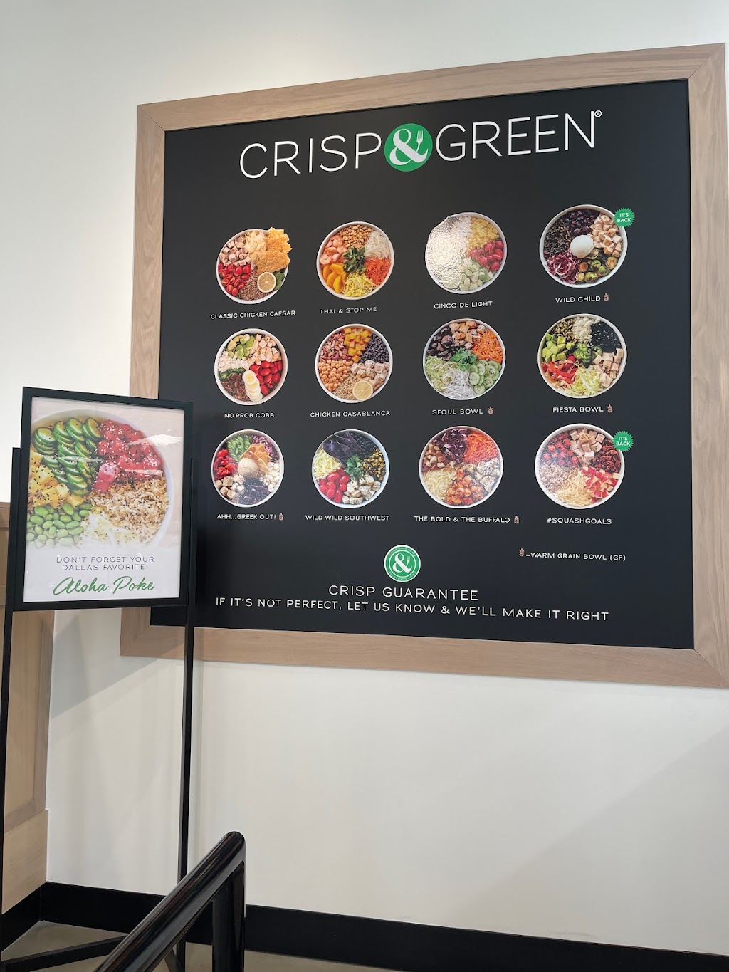 CRISP & GREEN | restaurant | 6333 E Mockingbird Ln Suite 165, Dallas, TX 75214, USA | 4697221630 OR +1 469-722-1630