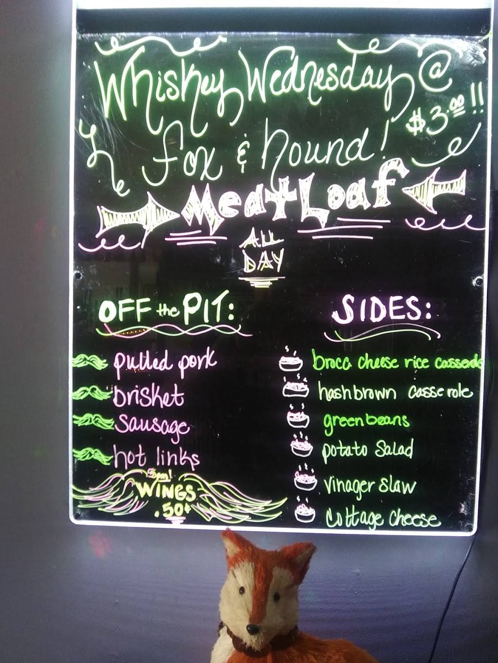 Jacksons Fox & Hound BBQ | restaurant | 113 W Main St, Hettick, IL 62649, USA | 2177054490 OR +1 217-705-4490