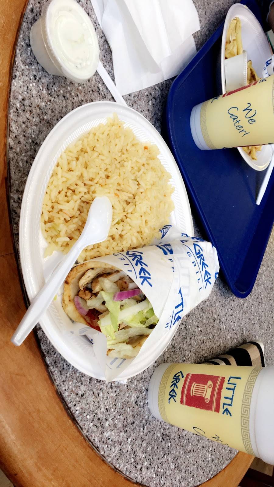 Little Greek Fresh Grill | restaurant | 4201 N Shiloh Dr #1380, Fayetteville, AR 72703, USA | 4794424700 OR +1 479-442-4700