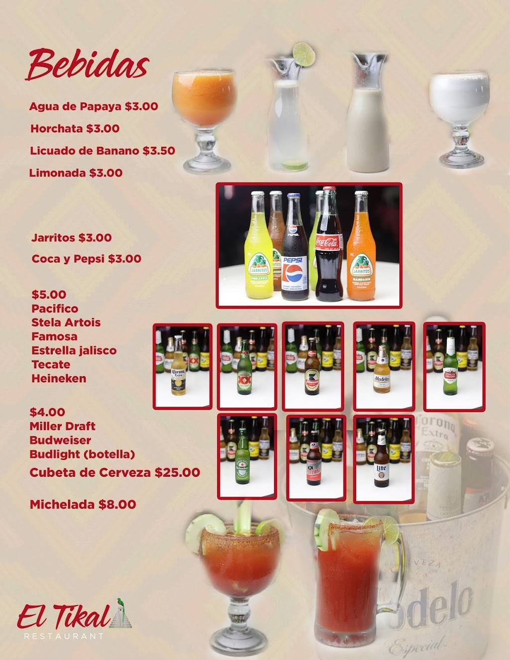 El Tikal Restaurante Bar | restaurant | 1911 W Pico Blvd, Los Angeles, CA 90006, USA | 2133185050 OR +1 213-318-5050