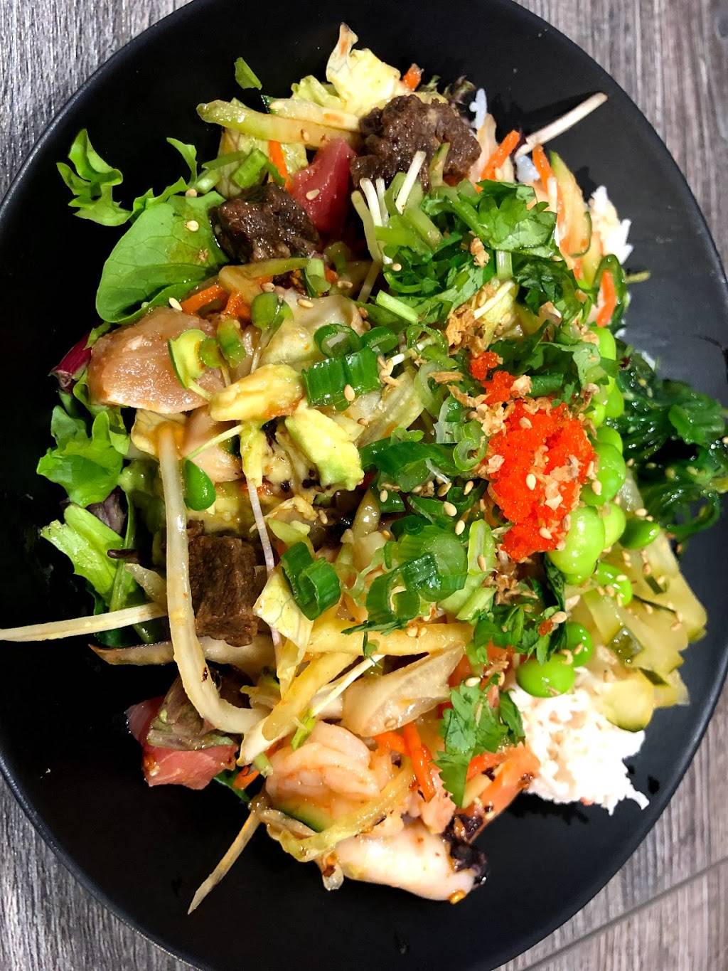 Poki Cat - Poke and Salad | restaurant | 2630 Tuscany St #102, Corona, CA 92881, USA | 9513388068 OR +1 951-338-8068